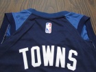 Nike Minnesota Timberwolves #32 Anthony Towns Navy Blue Basketball Jersey