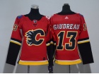 Adidas Womens Calgary Flames #13 Johnny Gaudreau Red Hockey Jersey