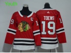 Adidas Youth Chicago Blackhawks #19 Jonathan Toews Red Hockey Jersey