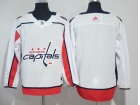 Adidas Washington Capitals Blank White Hockey Jersey