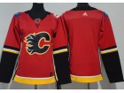 Adidas Women Calgary Flames Blank Red Hockey Jersey