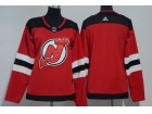 Adidas Women New Jersey Devils Blank Red Hockey Jersey