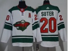 Adidas Minnesota Wild #20 Ryan Suter White Hockey Jersey