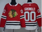 Adidas Chicago Blackhawks #00 Clark Griswold Red Hockey Jersey