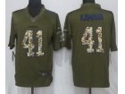 New Orleans Saints #41 Alvin Kamara Green Salute to Service Nike Limited Jerseys