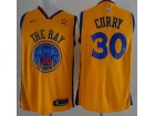 Nike Golden State Warriors #30 Stephen Curry Yellow City Swingman Jersey