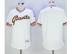 San Francisco Giant Blank White Pullover Flexbase Jersey