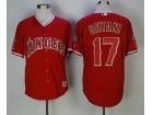 Los Angeles Angels #17 Shohei Ohtani Red Cool Base Jerseys