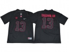 Alabama Crimson Tide #13 Tua Tagovailoa Black Limited Jersey