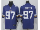 Minnesota Vikings #97 Everson Griffen Purple Men's Vapor Untouchable Limited Jersey