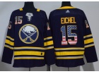 Buffalo Sabres #15 Jack Eichel Blue USA Flag Fashion Jersey