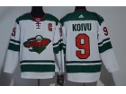 Adidas Minnesota Wild #9 Mikko Koivu White Hockey Jersey