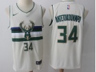 Nike Milwaukee Bucks #34 Giannis Antetokounmpo Cream City Swingman Jerseys