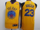 Nike Golden State Warriors #23 Draymond Green Yellow City Jersey