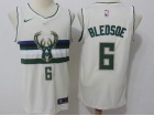 Nike Milwaukee Bucks #6 Eric Beldsoe Cream City Swingman Jerseys