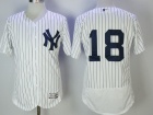 New York Yankees #18 Didi Gregorius White Flexbase Jersey