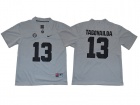 Alabama Crimson Tide #13 Tua Tagovailoa Gray Limited Jersey