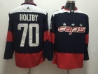 Adidas Washington Capitals #70 Braden Holtby Blue Stadium Hockey Jersey