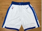 Nike Golden State Warriors White Throwback Shorts