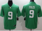 Philadelphia Eagles #9 Nick Foles Green Mens Vapor Untouchable Limited Jersey