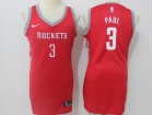 Nike Women Houston Rockets #3 Chris Paul Red Swingman Jersey