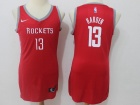 Nike Women Houston Rockets #13 James Harden Red Swingman Jersey