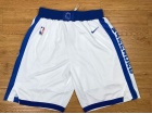 Nike Golden State Warriors White Throwback Shorts