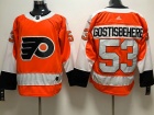 Adidas Philadelphia Flyers #53 Shayne Gostisbehere Orange Hockey Jersey