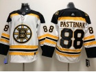 Adidas Boston Bruins #88 David Pastrnak White Hockey Jersey