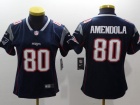 Women New England Patriots #80 Danny Amendola Blue Untouchable Limited Jersey