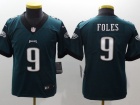 Youth Philadelphia Eagles #9 Nick Foles Green Vapor Untouchable Limited Jersey