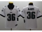 Youth Philadelphia Eagles #36 Jay Ajayi White Vapor Untouchable Limited Jersey