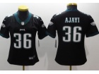 Women Philadelphia Eagles #36 Jay Ajayi Black Vapor Untouchable Limited Jersey