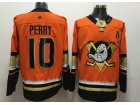 Adidas Anaheim Mighty Ducks #10 Corey Perry Orange Hockey Jersey