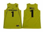 Oregon Ducks #1 Jordan Bell Yellow College Basketball Jersey