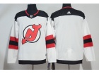 Adidas New Jersey Devils Blank White Hockey Jersey