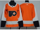 Women Adidas Philadelphia Flyers Blank Orange Hockey Jersey