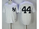 New York Yankees #44 Reggie Jackson White Throwback Jersey