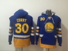 Golden State Warriors #30 Stephen Curry Blue Basketball Hoodie