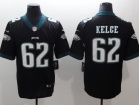 Philadelphia Eagles #62 Jason KELCE Black Men Vapor Untouchable Limited Jersey