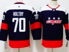 Adidas Youth Washington Capitals #70 Braden Holtby Blue Stadium Hockey Jersey