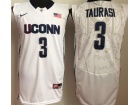 Uconn Huskies #3 Diana Taurasi White College Basketball Jersey