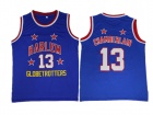 Harlem Globetrotters #13 Wilt Chamberlain Blue Movie Basektball Jersey