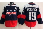 Adidas Washington Capitals #19 Nicklas Backstrom Blue Stadium Hockey Jersey