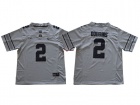 Ohio State Buckeyes #2 J.K. Dobbins Grey Limited Football Jersey