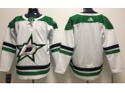 Adidas Dallas Stars Blank White Hockey Jersey