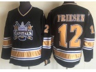 Washington Capitals #12 Jeff Friesen Black Throwback Jersey