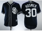 San Diego Padres #30 Eric Hosmer Blue Cool Base Jerseys