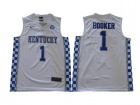 Kentucky Wildcats #1 Devin Booker White College Basketball Jersey