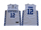 Kentucky Wildcats #12 Karl-Anthony Towns White College Basketball Jersey